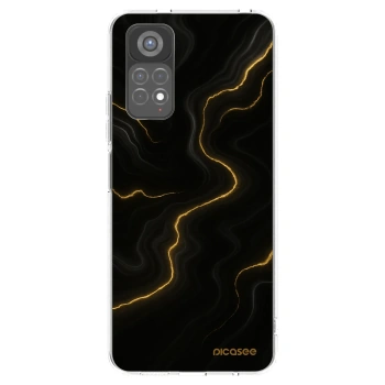 Picasee átlátszó szilikon tok az alábbi mobiltelefonokra Xiaomi Redmi Note 11S 5G - Thunder