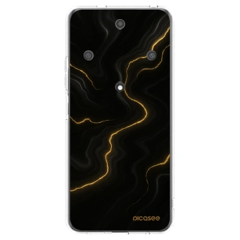 Picasee átlátszó szilikon tok az alábbi mobiltelefonokra Honor Magic5 Lite 5G - Thunder