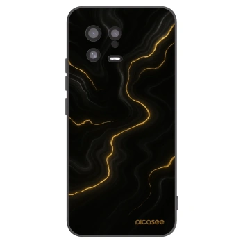 Picasee fekete szilikon tok az alábbi mobiltelefonokra Xiaomi 13 - Thunder