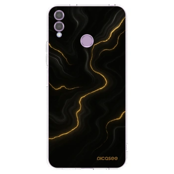 Picasee átlátszó szilikon tok az alábbi mobiltelefonokra Honor 8X - Thunder