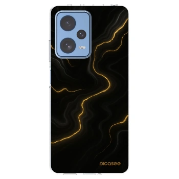 Picasee átlátszó szilikon tok az alábbi mobiltelefonokra Xiaomi Redmi Note 12 Pro 5G - Thunder