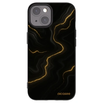 Picasee fekete szilikon tok az alábbi mobiltelefonokra Apple iPhone 15 - Thunder