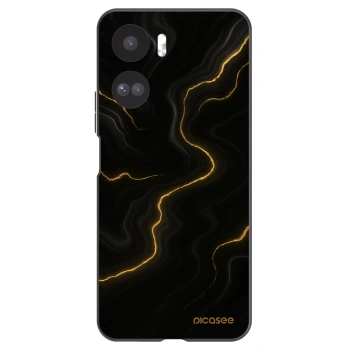 Picasee fekete szilikon tok az alábbi mobiltelefonokra Honor 90 Lite 5G - Thunder