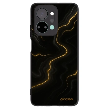 Picasee fekete szilikon tok az alábbi mobiltelefonokra Honor X7a - Thunder