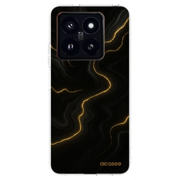 Picasee átlátszó szilikon tok az alábbi mobiltelefonokra Xiaomi 14 Pro - Thunder