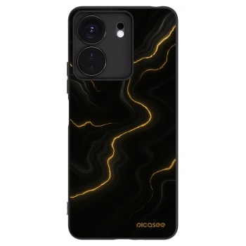 Picasee fekete szilikon tok az alábbi mobiltelefonokra Xiaomi Redmi 13C 4G - Thunder