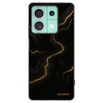Picasee fekete szilikon tok az alábbi mobiltelefonokra Xiaomi Redmi Note 13 5G - Thunder