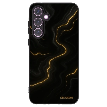 Picasee fekete szilikon tok az alábbi mobiltelefonokra Samsung Galaxy A35 5G A356B - Thunder
