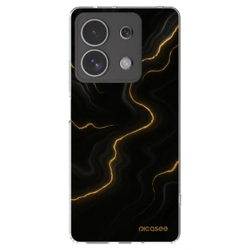Picasee átlátszó szilikon tok az alábbi mobiltelefonokra Xiaomi Redmi Note 13 4G - Thunder