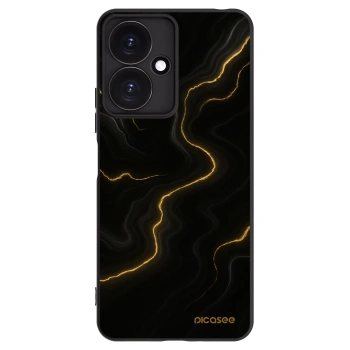 Picasee fekete szilikon tok az alábbi mobiltelefonokra Xiaomi Redmi 13C 5G - Thunder