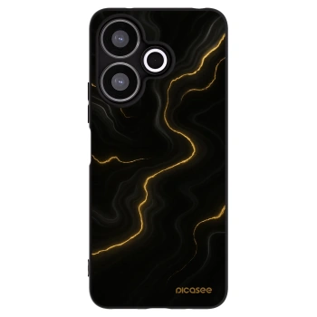 Picasee fekete szilikon tok az alábbi mobiltelefonokra Xiaomi Redmi 13 4G - Thunder