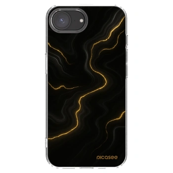 Picasee átlátszó szilikon tok az alábbi mobiltelefonokra Apple iPhone 16e - Thunder