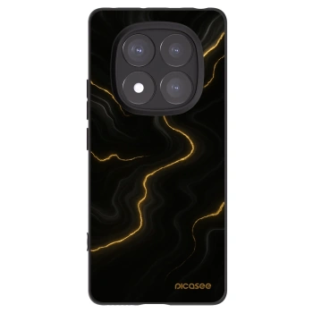 Picasee fekete szilikon tok az alábbi mobiltelefonokra Xiaomi Redmi Note 14 Pro+ 5G - Thunder