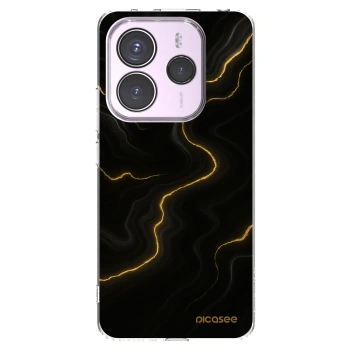 Picasee átlátszó szilikon tok az alábbi mobiltelefonokra Xiaomi Redmi Note 14 5G - Thunder