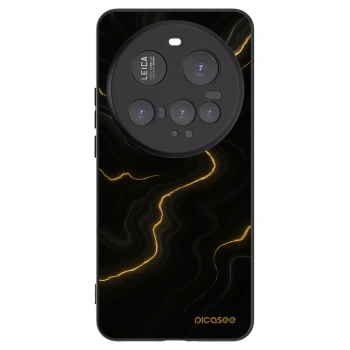 Picasee fekete szilikon tok az alábbi mobiltelefonokra Xiaomi 15 Ultra - Thunder