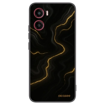 Picasee fekete szilikon tok az alábbi mobiltelefonokra Motorola Moto G05 - Thunder