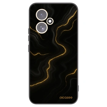 Picasee fekete szilikon tok az alábbi mobiltelefonokra Honor 400 5G - Thunder