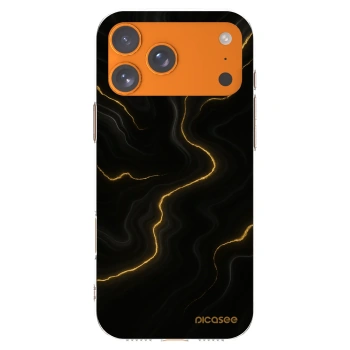 Picasee átlátszó szilikon tok az alábbi mobiltelefonokra Apple iPhone 17 Pro Max - Thunder