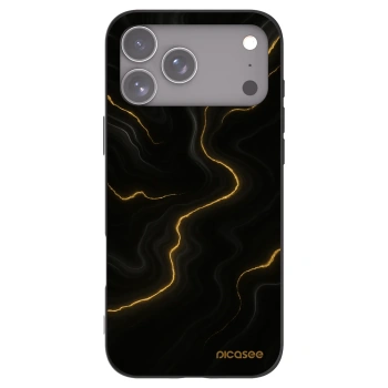 Picasee fekete szilikon tok az alábbi mobiltelefonokra Apple iPhone 17 Pro Max - Thunder