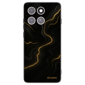 Picasee fekete szilikon tok az alábbi mobiltelefonokra Motorola Edge 60 Pro - Thunder