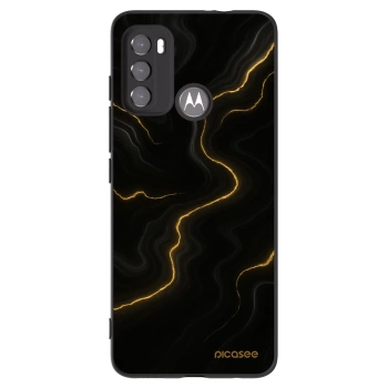 Picasee fekete szilikon tok az alábbi mobiltelefonokra Motorola Edge 60 5G - Thunder