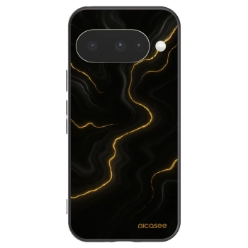 Picasee fekete szilikon tok az alábbi mobiltelefonokra Google Pixel 10 - Thunder