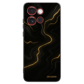 Picasee fekete szilikon tok az alábbi mobiltelefonokra Motorola Edge 60 Neo 5G - Thunder