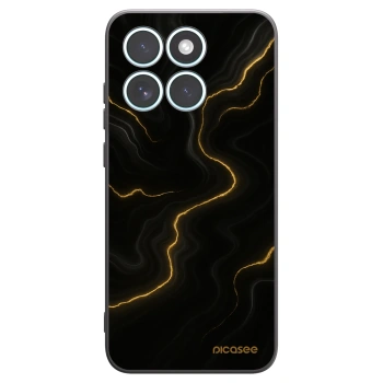 Picasee fekete szilikon tok az alábbi mobiltelefonokra Motorola Edge 70 Fusion - Thunder