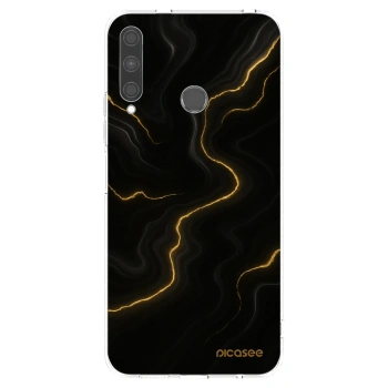 Picasee átlátszó szilikon tok az alábbi mobiltelefonokra Huawei P40 Lite E - Thunder