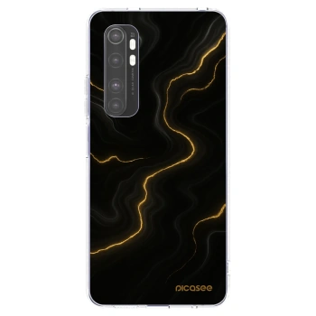 Picasee átlátszó szilikon tok az alábbi mobiltelefonokra Xiaomi Mi Note 10 Lite - Thunder