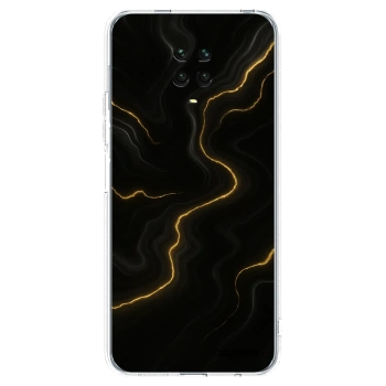 Picasee átlátszó szilikon tok az alábbi mobiltelefonokra Xiaomi Redmi Note 9S - Thunder