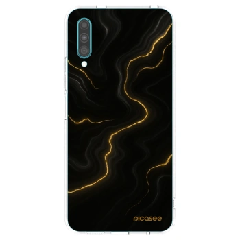Picasee átlátszó szilikon tok az alábbi mobiltelefonokra Samsung Galaxy A30s A307F - Thunder