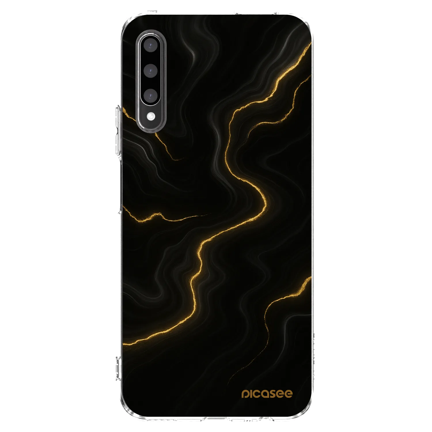 Picasee átlátszó szilikon tok az alábbi mobiltelefonokra Honor 9X Pro - Thunder