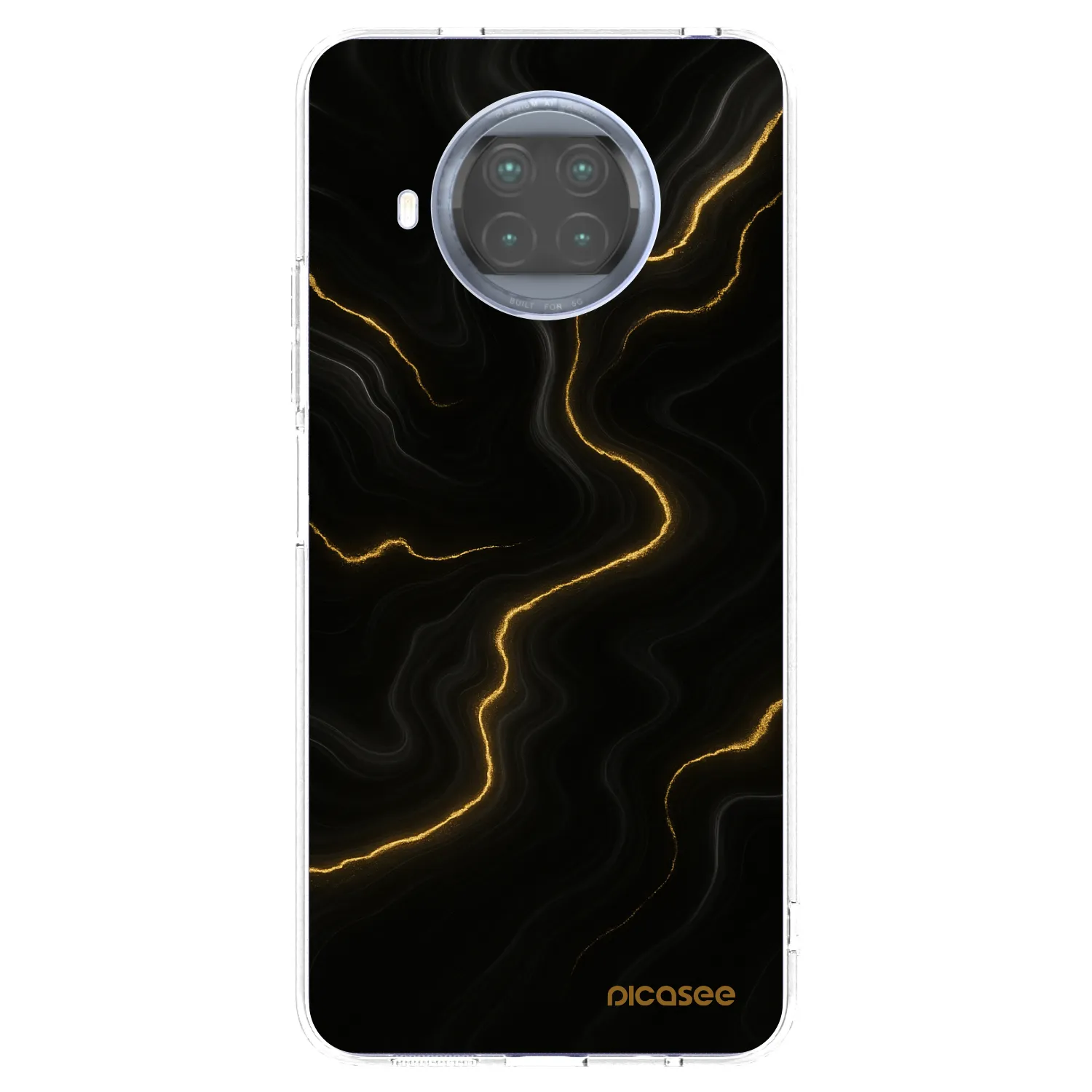 Picasee átlátszó szilikon tok az alábbi mobiltelefonokra Xiaomi Mi 10T Lite - Thunder