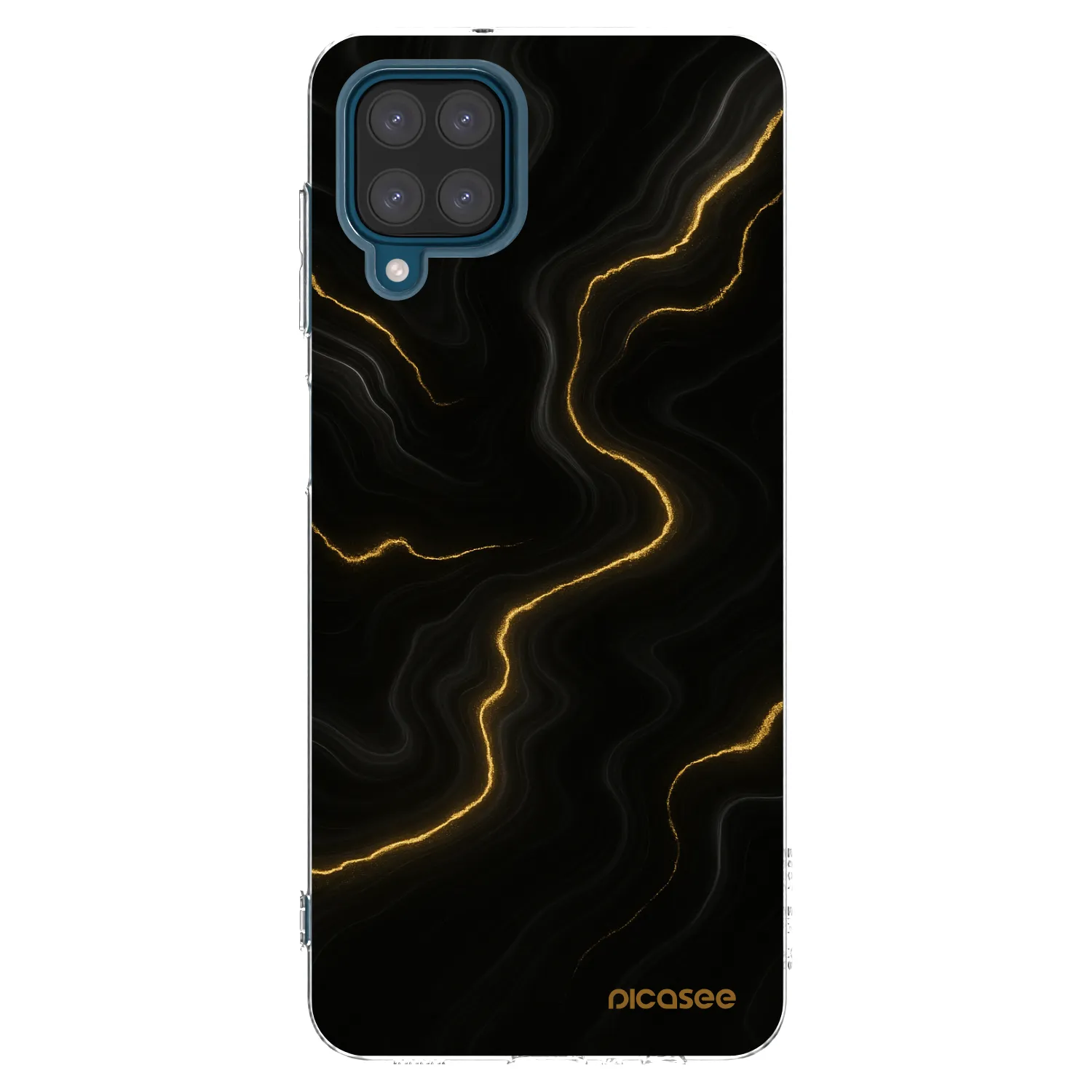 Picasee átlátszó szilikon tok az alábbi mobiltelefonokra Samsung Galaxy A12 A125F - Thunder