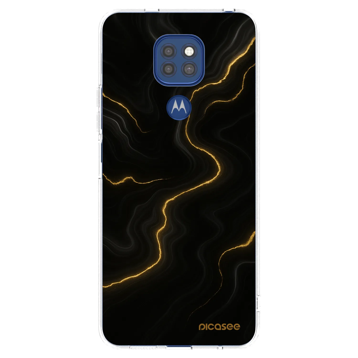 Picasee átlátszó szilikon tok az alábbi mobiltelefonokra Motorola Moto G9 Play - Thunder