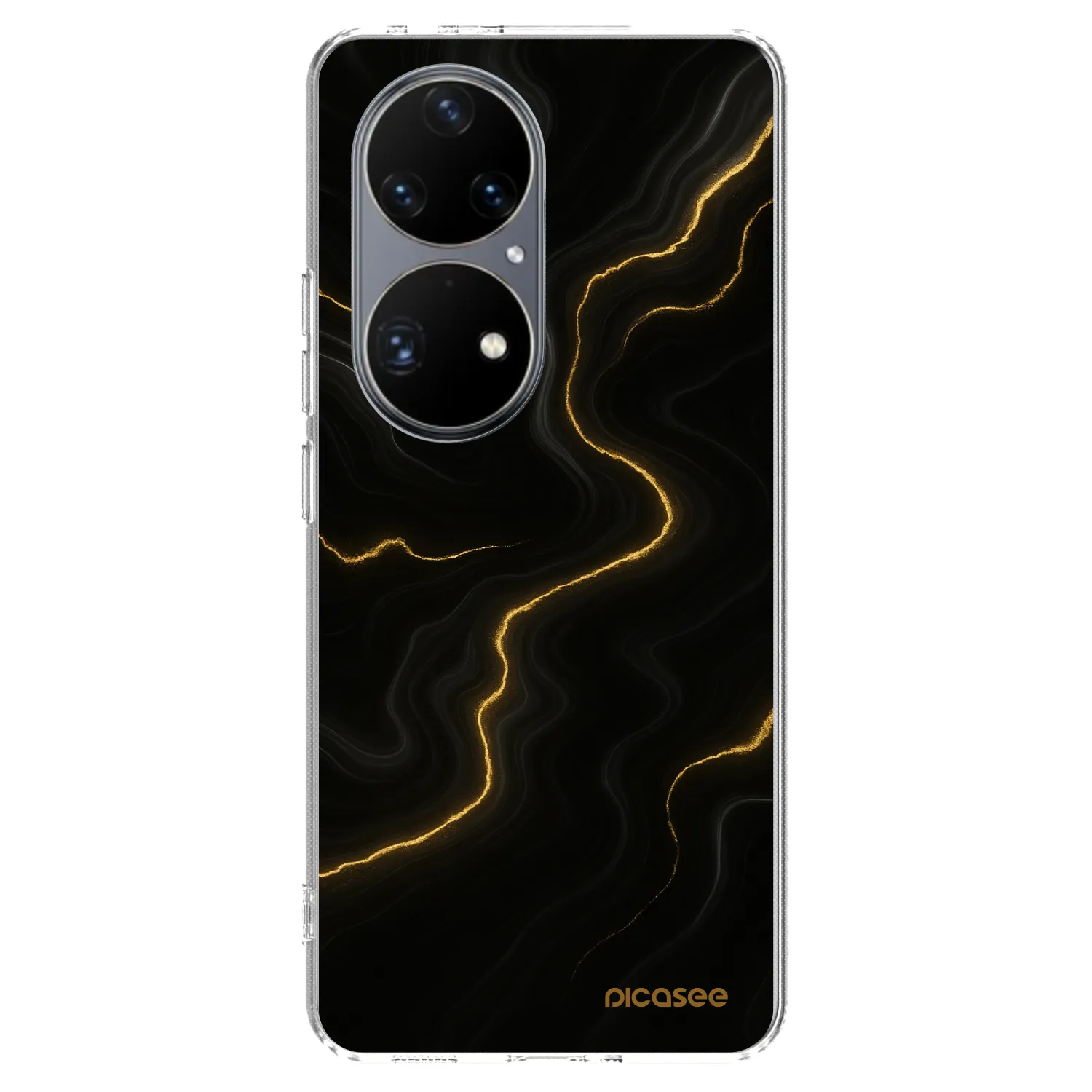 Picasee átlátszó szilikon tok az alábbi mobiltelefonokra Huawei P50 - Thunder