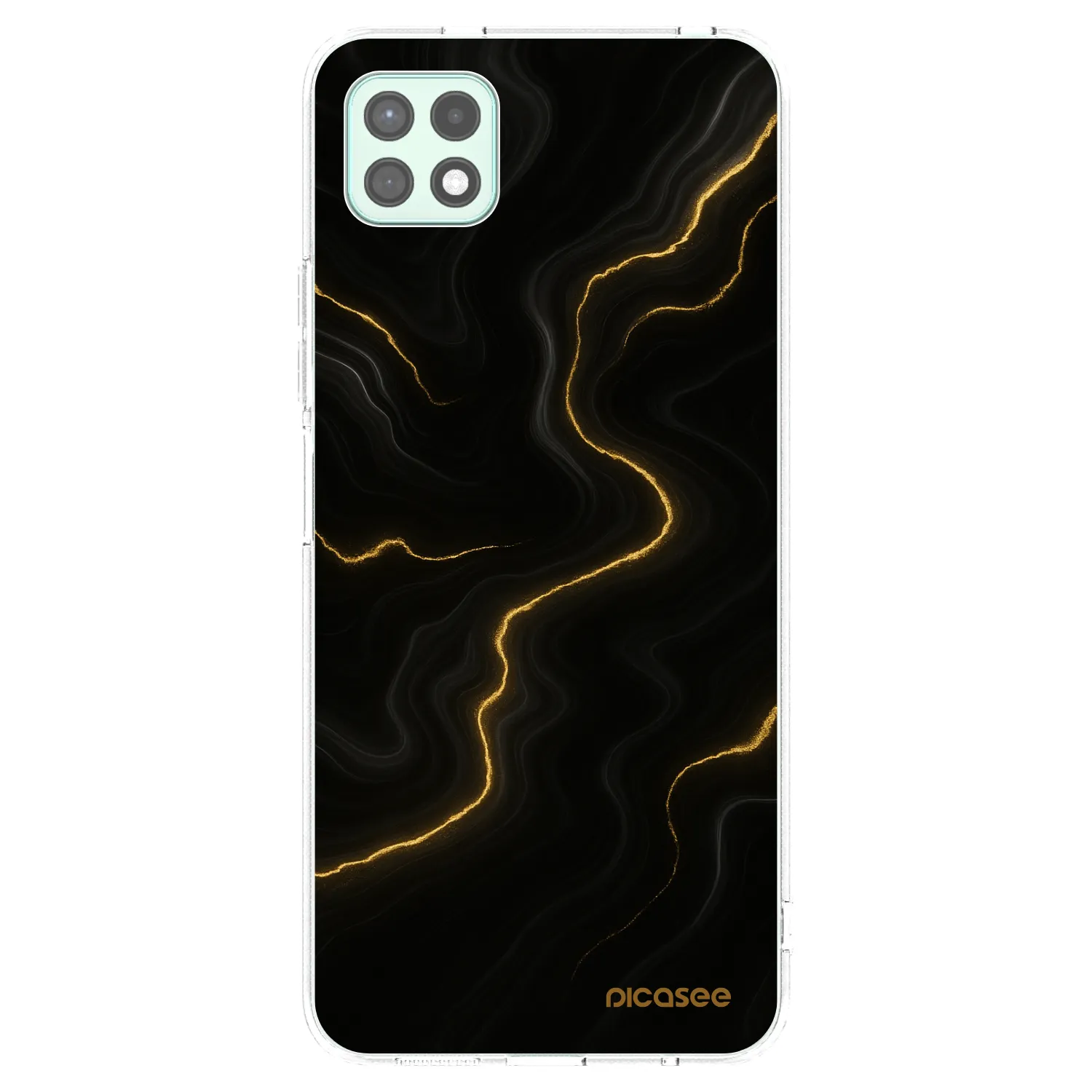 Picasee átlátszó szilikon tok az alábbi mobiltelefonokra Samsung Galaxy A22 A226B 5G - Thunder