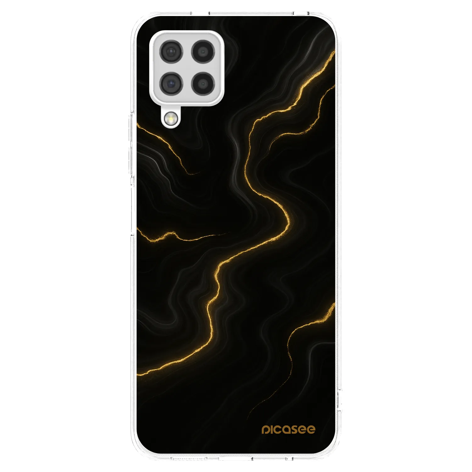 Picasee átlátszó szilikon tok az alábbi mobiltelefonokra Samsung Galaxy A22 A225F 4G - Thunder