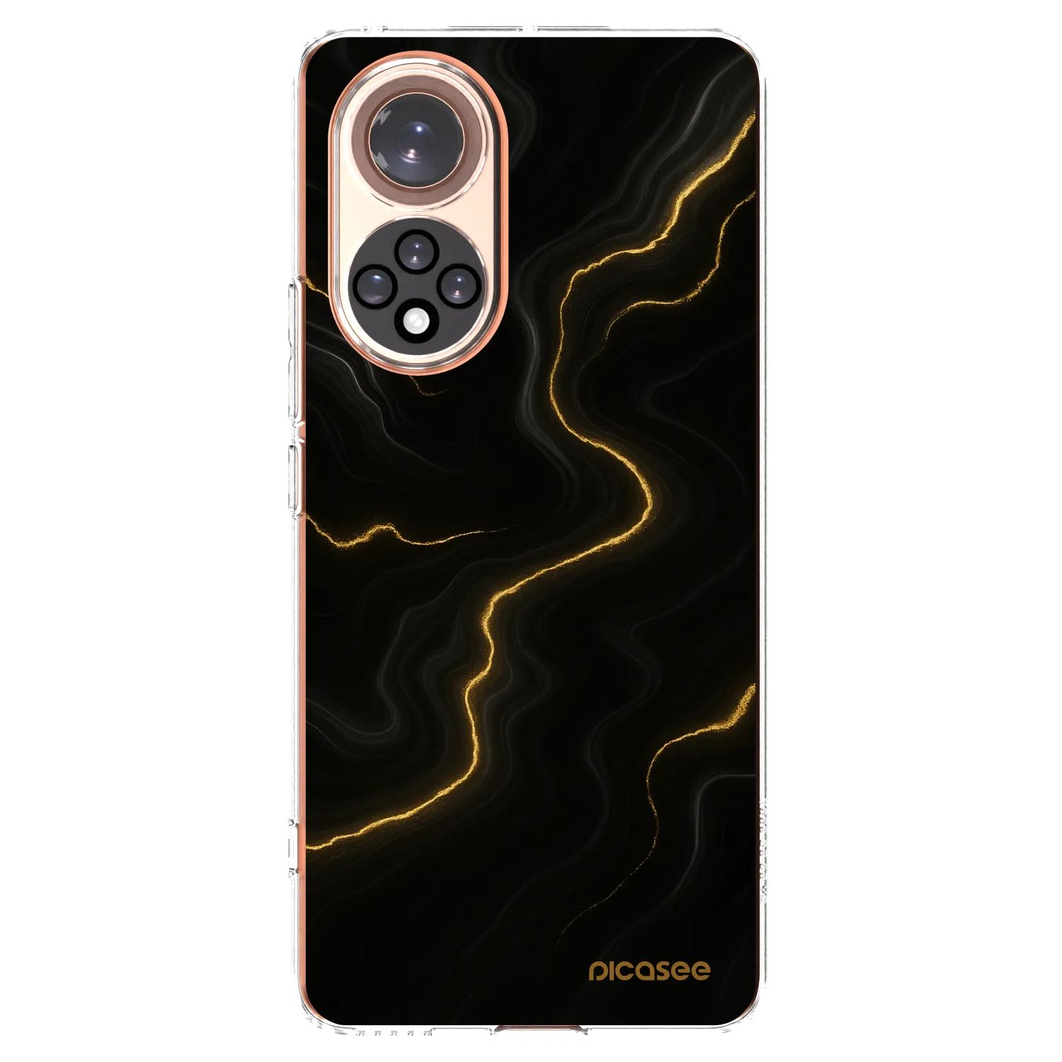 Picasee átlátszó szilikon tok az alábbi mobiltelefonokra Huawei Nova 9 - Thunder