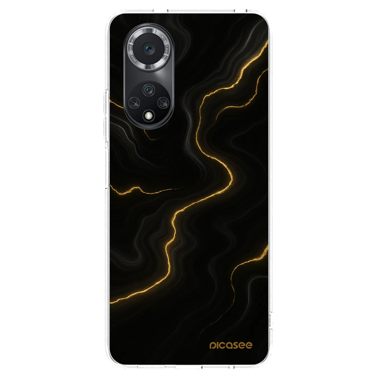 Picasee átlátszó szilikon tok az alábbi mobiltelefonokra Huawei Nova 9 SE - Thunder