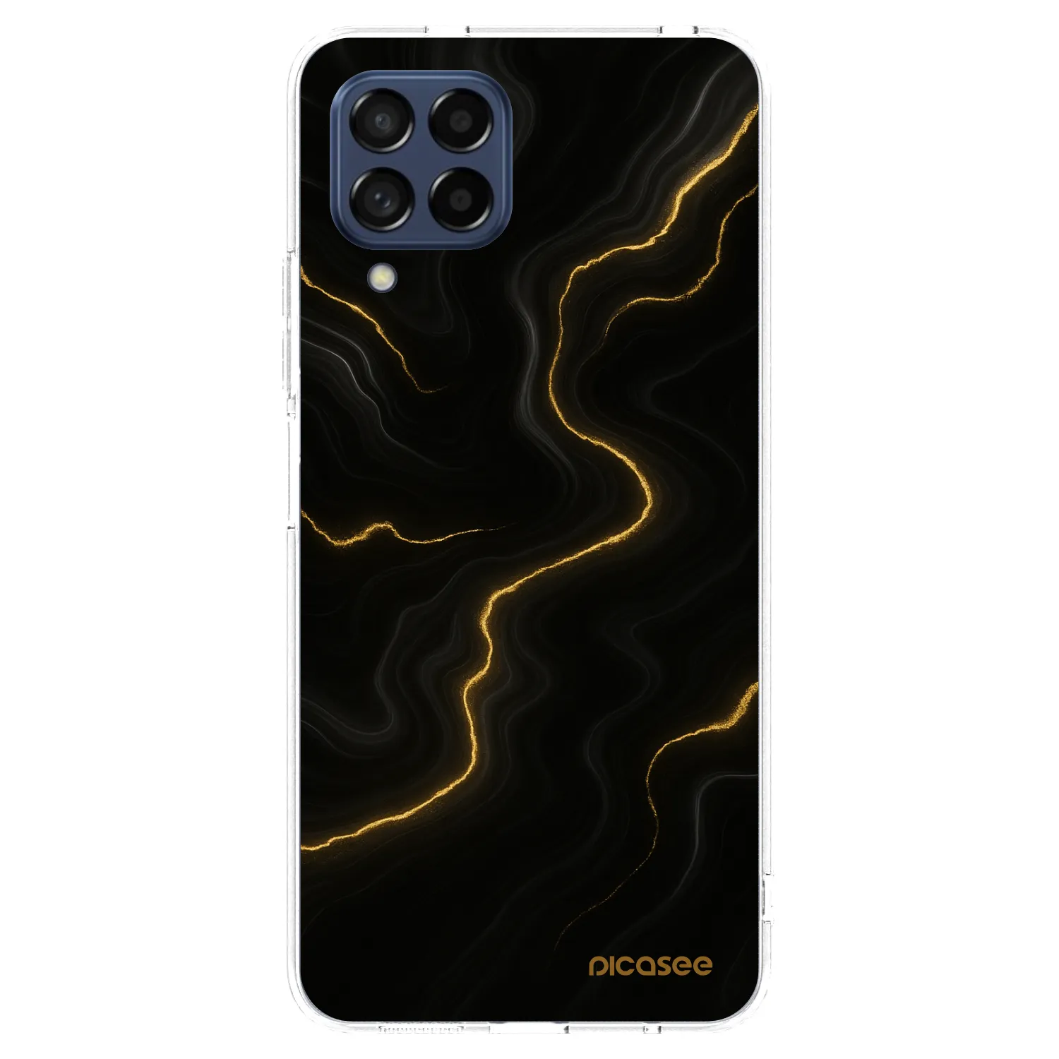 Picasee átlátszó szilikon tok az alábbi mobiltelefonokra Samsung Galaxy M53 5G - Thunder