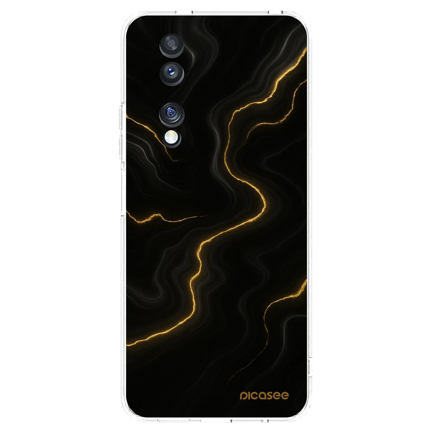Picasee átlátszó szilikon tok az alábbi mobiltelefonokra Honor 70 - Thunder