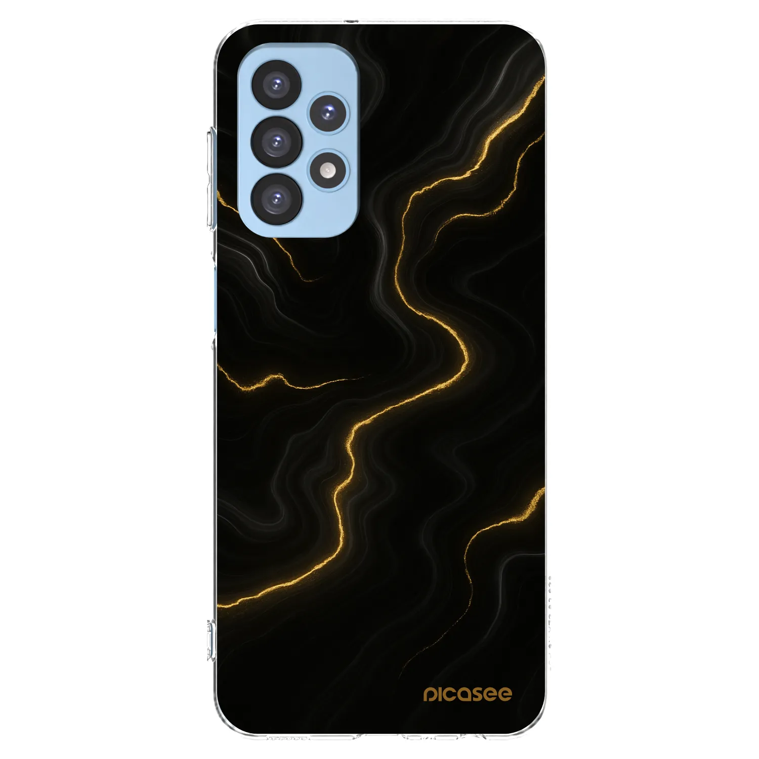 Picasee átlátszó szilikon tok az alábbi mobiltelefonokra Samsung Galaxy A23 A235F 4G - Thunder