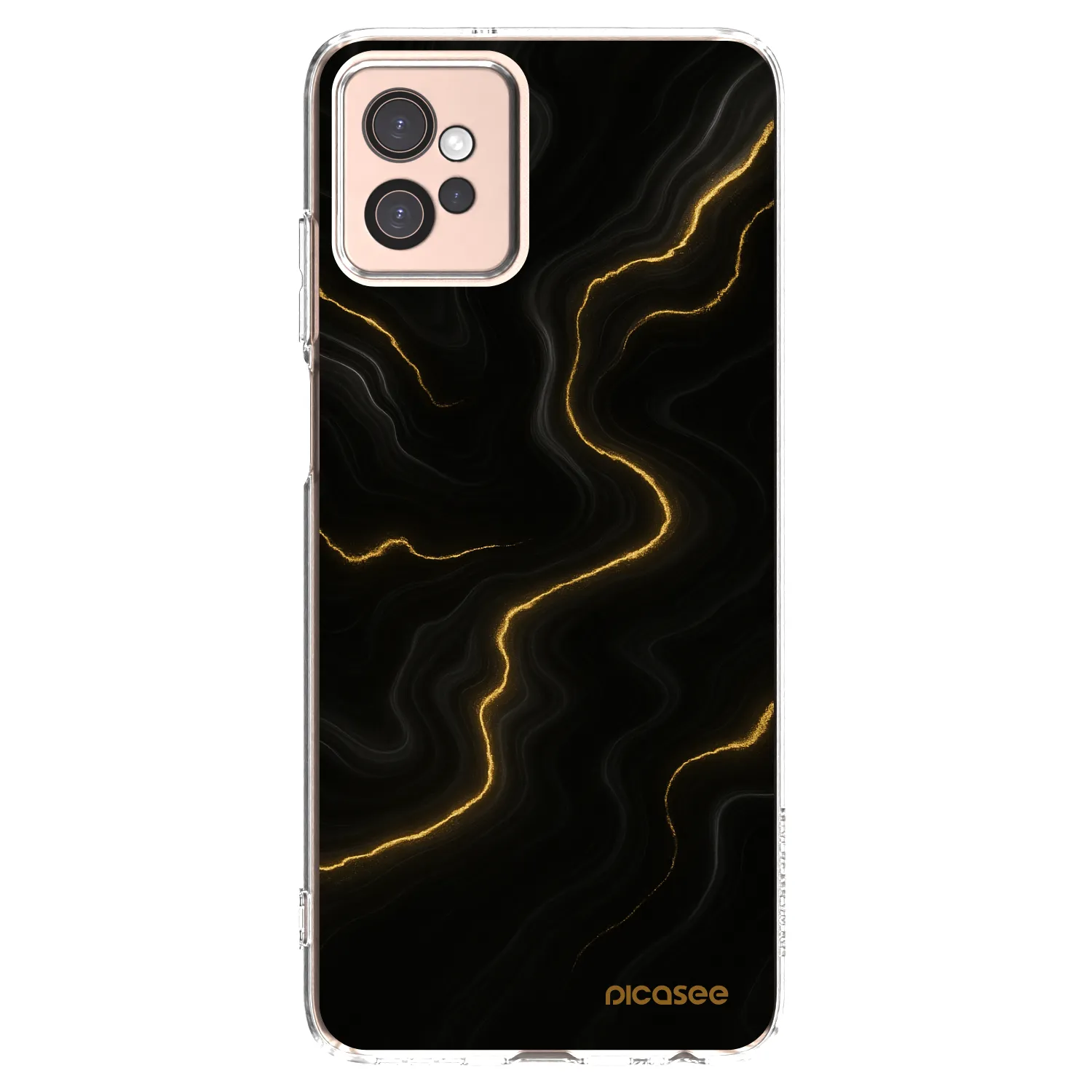Picasee átlátszó szilikon tok az alábbi mobiltelefonokra Motorola Moto G32 - Thunder