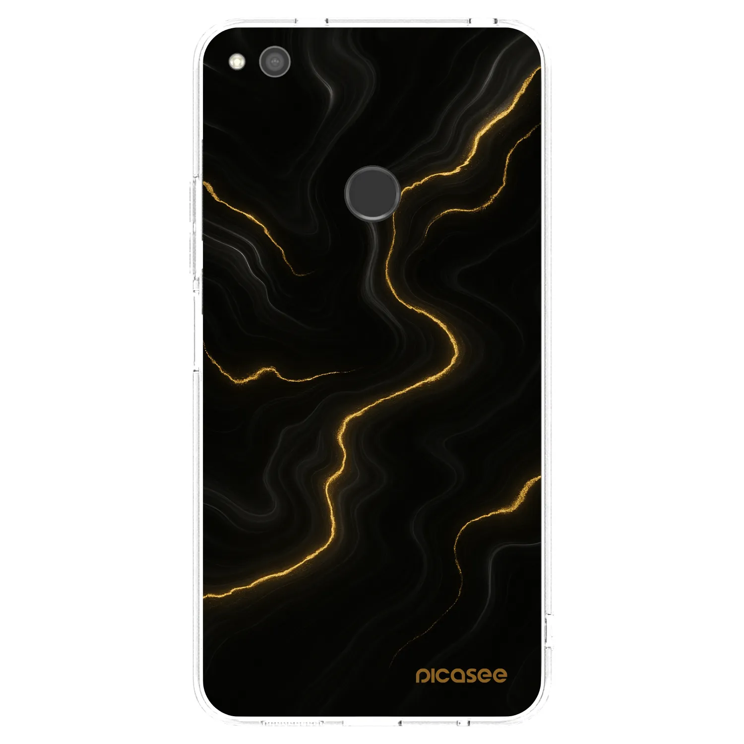Picasee átlátszó szilikon tok az alábbi mobiltelefonokra Huawei P9 Lite 2017 - Thunder