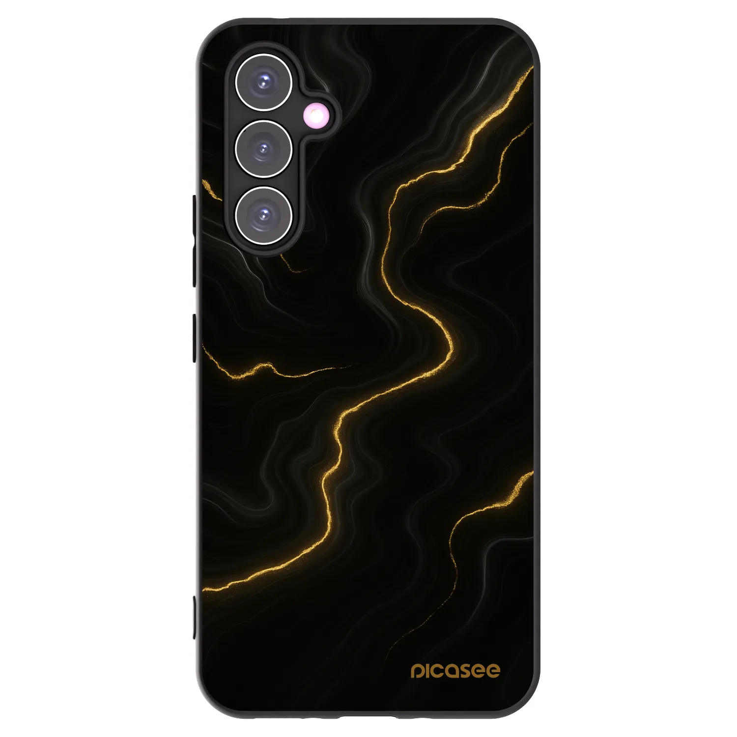 Picasee fekete szilikon tok az alábbi mobiltelefonokra Samsung Galaxy A54 5G A546B - Thunder