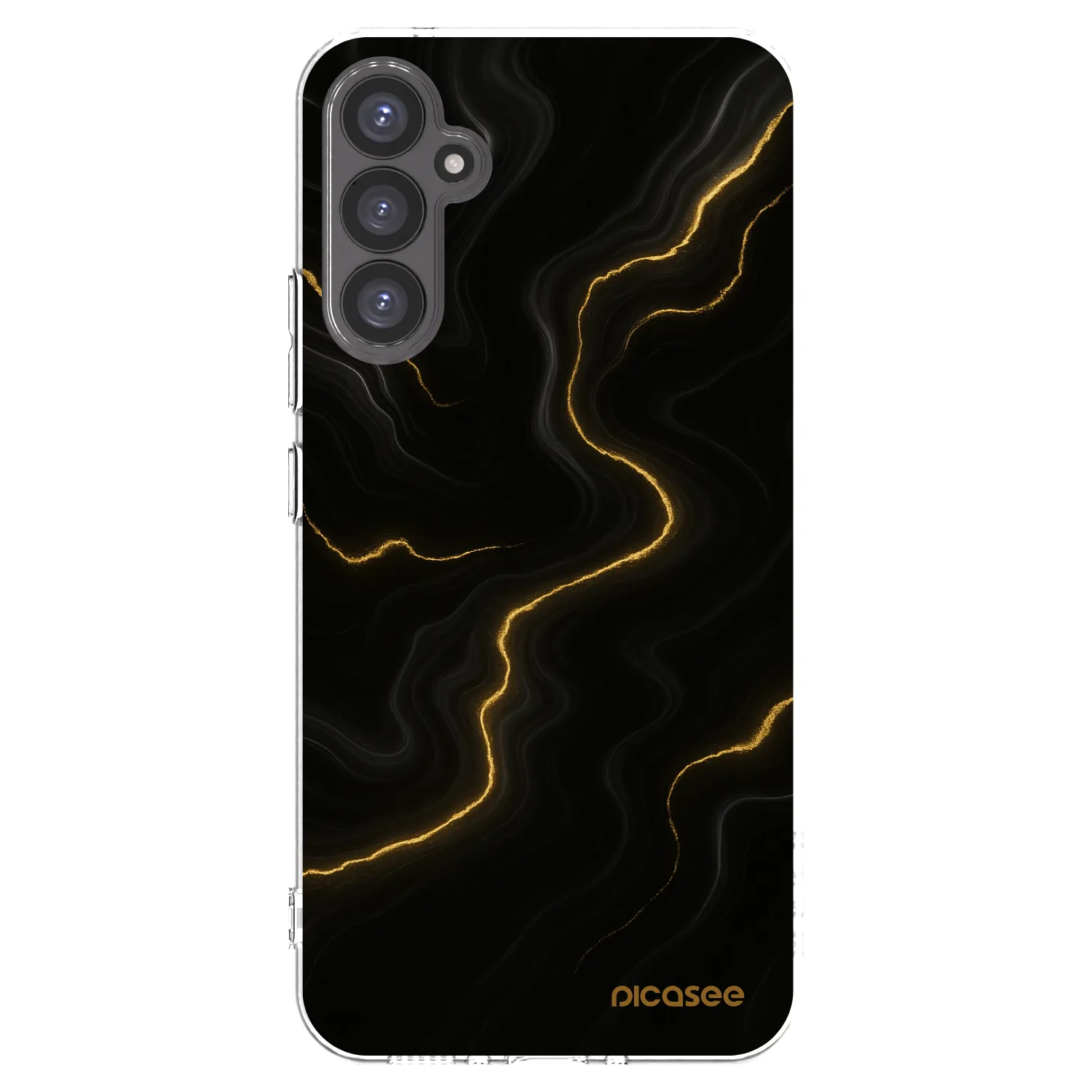 Picasee átlátszó szilikon tok az alábbi mobiltelefonokra Samsung Galaxy A34 5G A346B - Thunder
