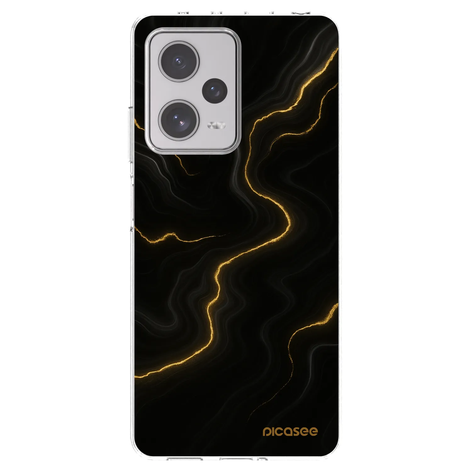 Picasee átlátszó szilikon tok az alábbi mobiltelefonokra Xiaomi Redmi Note 12 Pro+ 5G - Thunder