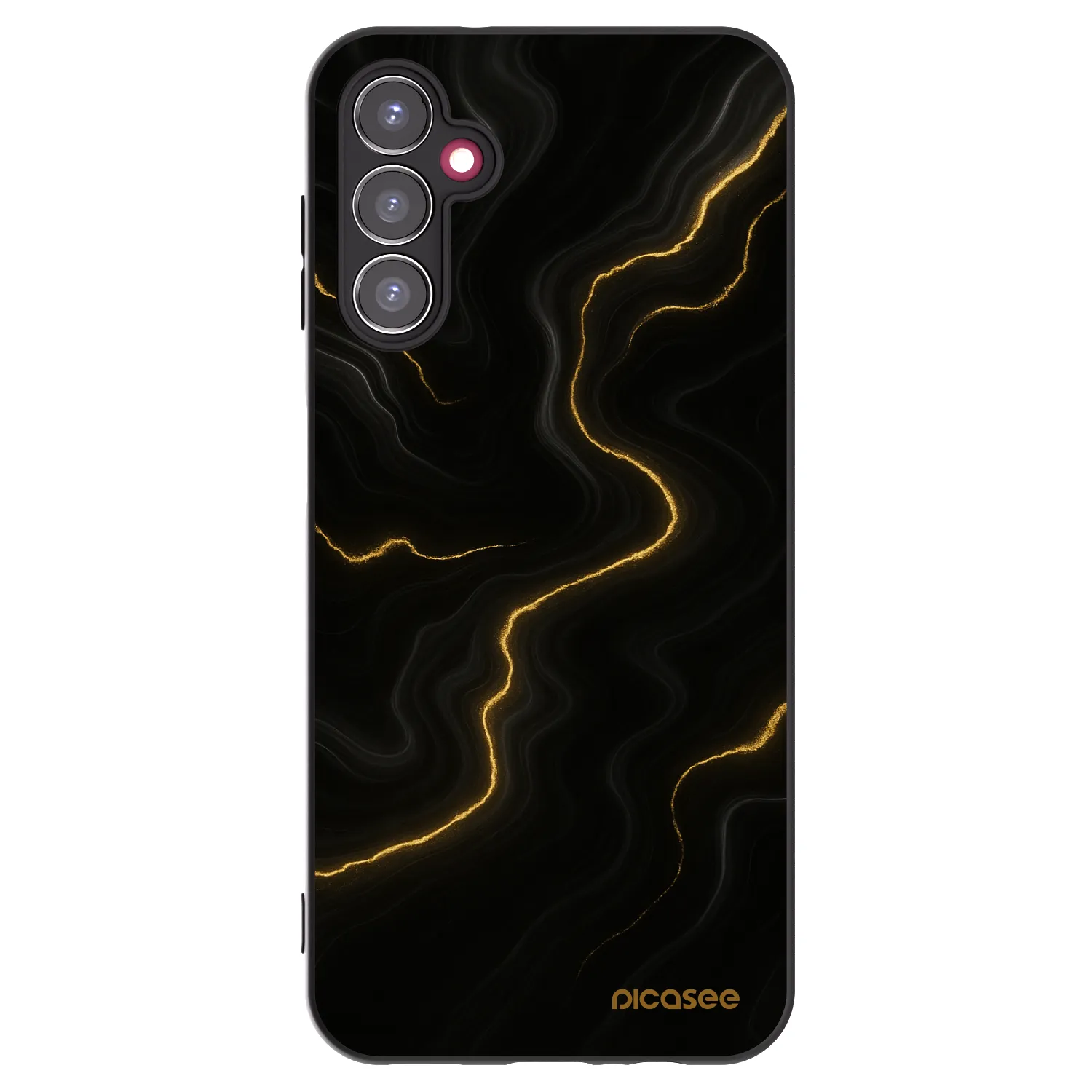 Picasee fekete szilikon tok az alábbi mobiltelefonokra Samsung Galaxy A14 5G A146P - Thunder